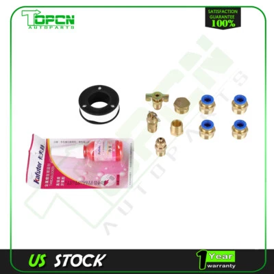 Kit de selante de rosca válvula de alívio válvula de drenagem tanque buzina de ar 240 PSI - Imagem 1 de 4