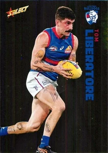 2022 WESTERN BULLDOGS AFL Card TOM LIBERATORE Footy Stars Prestige - Picture 1 of 3