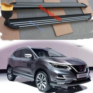 2pcs Running Board Side Step Aluminium Nerf Bar Fit for Nissan Qashqai 2017-2021 - Picture 1 of 4
