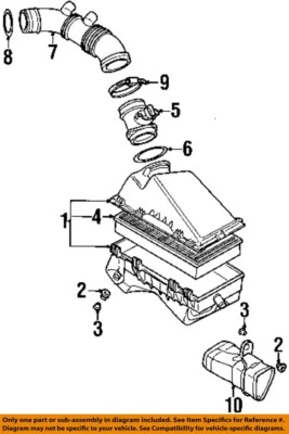 Used Fuel Injection Air Flow Meter fits: 2002 Audi A4 1.8L turbo Grade A - Image 1 of 2