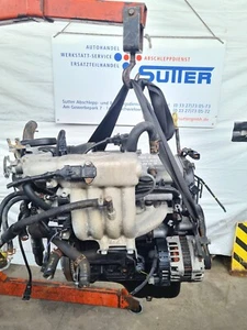 G4HG Motor Hyundai 1.1 6v 46kw 63PS Komplettmotor inkl. Anbauteile 114730Km - Bild 1 von 13