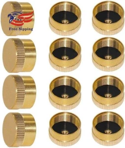 12PCS Refill 1lb Propane Tank Cap for Outdoor Camping Stove Prevent Gas Leaking - Bild 1 von 4