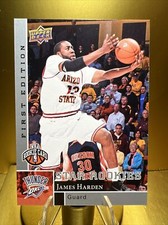 JAMES HARDEN 2009/10 Upper Deck 1st EDITION SILVER ROOKIE #188 💎