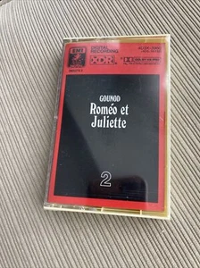 RARE VINTAGE GOUNOD: ROMEO ET JULIETTE #2 NEW/SEALED CASSETE - Picture 1 of 4