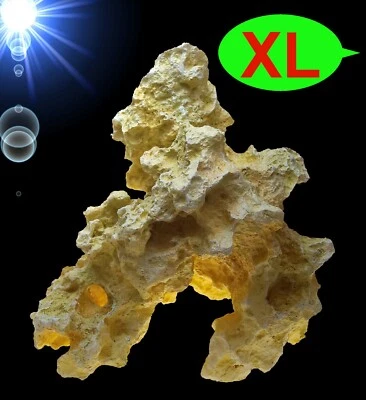 Aquarium Deko 🍀 LEICHTES LOCHGESTEIN XL🍀 Felsen Riff Barsche Terrarium Zubehör - Bild 1 von 4