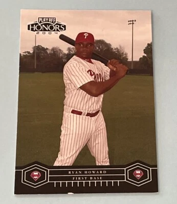 2004 Playoff Honors Ryan Howard #156 Philadelphia Phillies 2006 NL MVP - Image 1 of 3