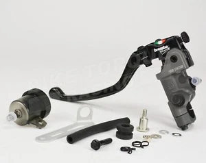 Brembo 16mm Kupplungsradialgeberzylinder + Smoked Reservoir Montagesatz - Bild 1 von 4