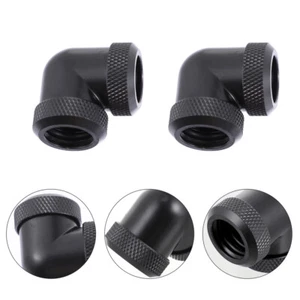  2 PCS Wasserkühlungswinkel Passend Für Computer-Wasserkühlung Stecker - Bild 1 von 12