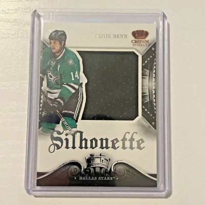 2013-14 Panini Crown Royale - Silhouette #S-BEN Jamie Benn (MEM) - Jersey Relic - Image 1 of 2