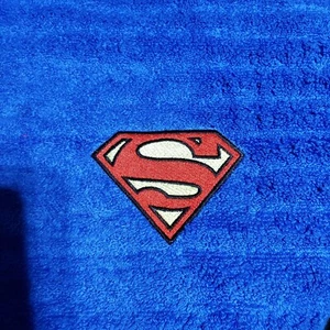 Superman Personalized Embroidered 3 Piece Bath Set - Picture 1 of 7