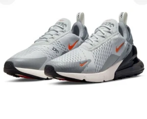 NIKE AIR MAZ 270 SC GRIS REINO UNIDO 12 PRECIO DE VENTA SUGERIDO POR EL FABRICANTE 144,99 £ ZD84 - Imagen 1 de 17