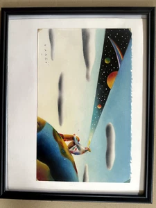 Kirt Vargö Original Artwork - RARE Starting in another dimension - Picture 1 of 11