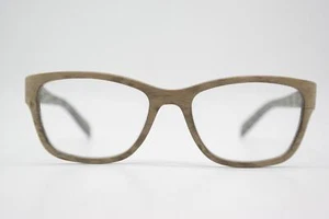 Glasses TREE KEIKO Brown Oval Eyeglass Frame New - Picture 1 of 6