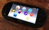 ps playstation VITA PCH2000ZA12 black console only From japan
