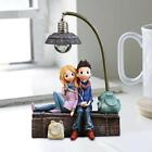 Couple Figurine Home Decor Table Lamp for Living Room Bedroom Crate