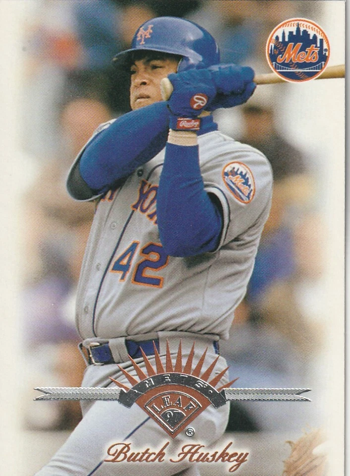 FREE SHIPPING-MINT-1997 Leaf Butch Huskey #266 PLUS METS BONUS CARDS - Image 1 of 1