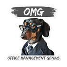 Funny Dog Sticker Office Dachshund Puppy Pet Gift Vinyl Bottle Laptop Car Boss