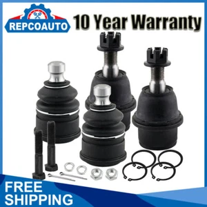 Kit de rótulas delanteras superiores e inferiores para GMC Envoy Chevy Trailblazer Bravada 4 piezas - Imagen 1 de 8