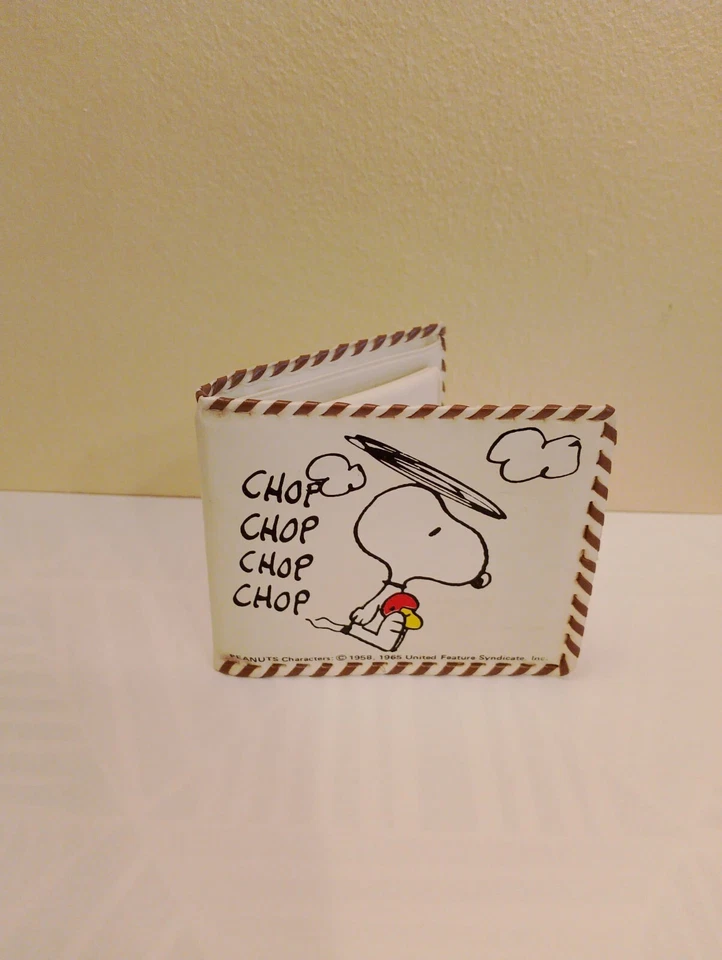 Portafoglio vintage Snoopy Peanuts da collezione - Imagen 1 de 4