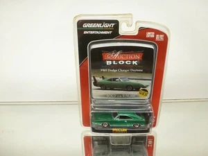 GREENLIGHT 1969 DODGE CHARGER DAYTONA - GREEN 1:64 - UNUSED ON BLISTER CARD - Imagen 1 de 5