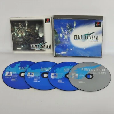 FINAL FANTASY VII 7 International PS1 Playstation ccc For JP System p1 - Image 1 of 2