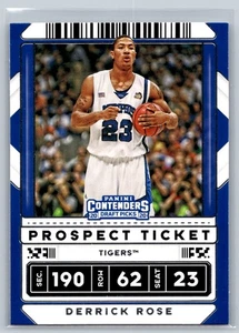 2020 Panini Contenders Draft Picks Derrick Rose #4b Memphis Tigers (bk1) - Picture 1 of 2