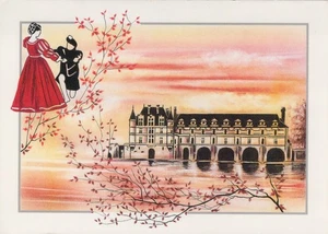 Art Postcard - Le Chateau De Chenonceau SW19580 - Picture 1 of 2