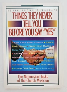 "Things They Never Tell You Before You Say 'Yes'" For Church Musicians - Bild 1 von 4
