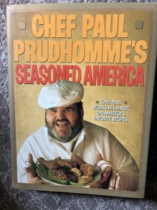 Chef Paul Prudhomme's Seasoned America HCDJ1st signed 1991 - Foto 1 di 5