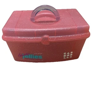 Estuche de Maquillaje Caboodles Vintage Rosa Brillo con Espejo H Modelo #2720 Bandeja Y2K - Imagen 1 de 9