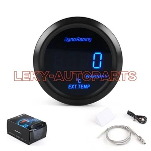 2'' 52mm Digital LED Exhaust Gas Temp Gauge EGT Temperature Meter with Sensor - Picture 1 of 7