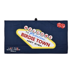Bolsa de golf EVNROLL Welcome to Birdie Town toalla en blanco - 42" x 21,5" - Imagen 1 de 2
