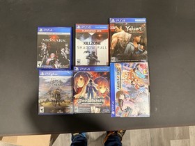 PlayStation 4 Game Lot 6 ALL Complete Tested Clean PS4 Excellent - Some Sealed!