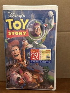 1995 RARE Disney Toy Story Original SEALED VHS Movie Tape - Picture 1 of 11