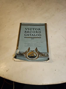 Catálogo de discos Victor Victrola 1927 etiqueta de desplazamiento ortopédico CAMERON PIANO Co. - Imagen 1 de 18