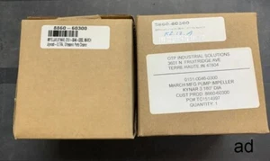 March MFG Pump Impeller - KYNAR, 0151-0046-0300, 3.18" DIA - Picture 1 of 1