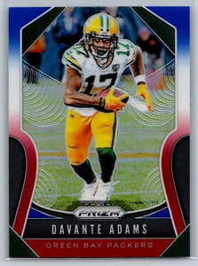 Davante Adams 2019 Panini Prizm Red White Blue Prizm #115 Green Bay Packers - Picture 1 of 2