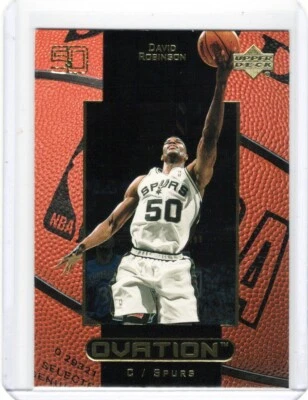1999-00 Upper Deck Ovation #49 David Robinson - Image 1 of 2