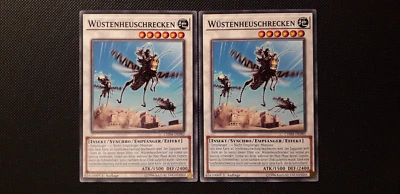 Yu-Gi-Oh! 2x Wüstenheuschrecken, CHIM-DE082, Common, 1. Auflage, Deutsch, NM - Bild 1 von 4