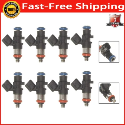 8PCS Fuel Injector FJ1039 For 2012 2013 2014 2015 Chevrolet Camaro 6.2l V8 - Image 1 of 4