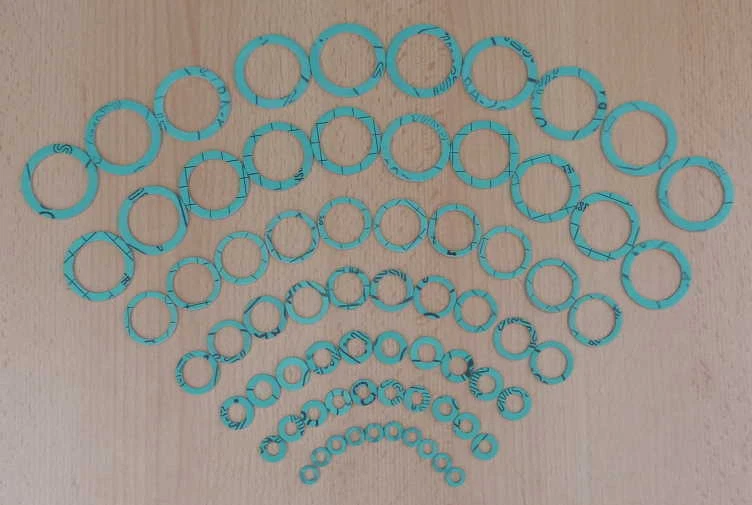 Dichtung 1/4" / 3/8" / 1/2" / 1" / 1 1/4" / 1 1/2" je 10 Stück oder Sparset - Bild 1 von 1