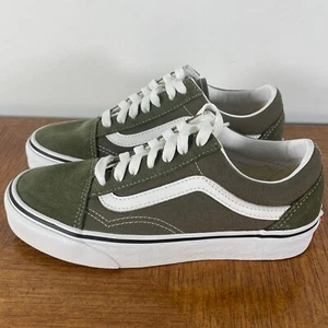 Scarpe Vans Old Skool donna 5 foglie d'uva skate basse stringate sneaker casual - Foto 1 di 11