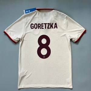 Goretzka FC Bayern 24/25 Third Authentic Jersey Soccer IZ3131 Adidas Men Size M - Picture 1 of 13