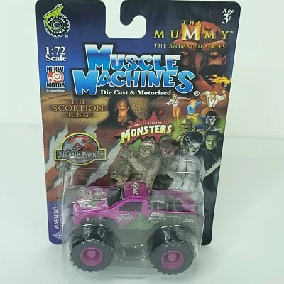 Muscle Machines 1/72 Creature Black Lagoon Monster Truck Funline Diecast 2003 - Image 1 of 4
