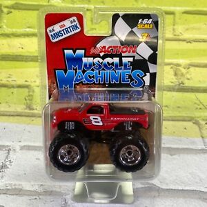 Action Muscle Machines #8 Dale Earnhardt Jr. 2004, 1:64 MNSTRTRK Monster Truck