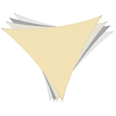 ARREDITALY Vela triangolare tenda ombreggiante telo sole ombra giardino parasole 3 4 5 mt