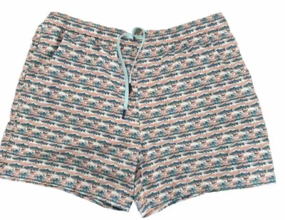 Pantalones Cortos Southern Tide XXL Elásticos Forrados Bañador Estampado Animal Foto 1 de 3