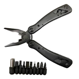 Spring 10 Multi Tool Plier With 9 Screw Driver Bit Set - Picture 1 of 2