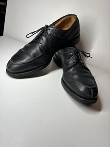 Zapatos de vestir ALLEN EDMONDS Stockbridge para hombre 10,5 D negros punta dividida - Imagen 1 de 11