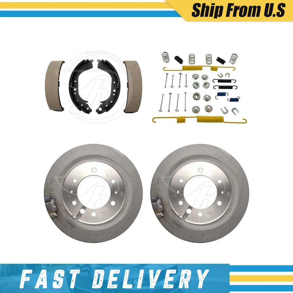 Kit de molas e sapatas de freio traseiras para Toyota Land Cruiser 1988-1990 - Imagem 1 de 4